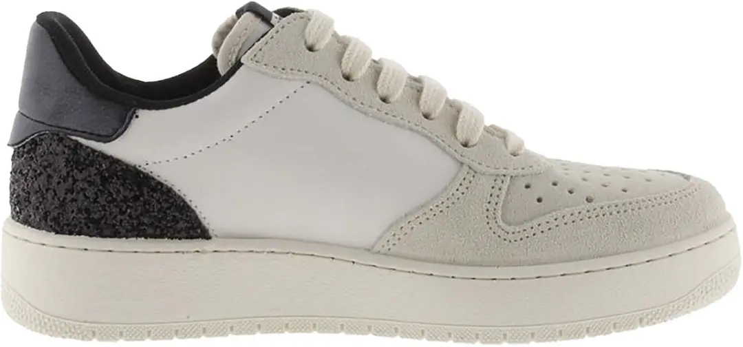 Victoria Madrid Serraje & Glitter Sneakers