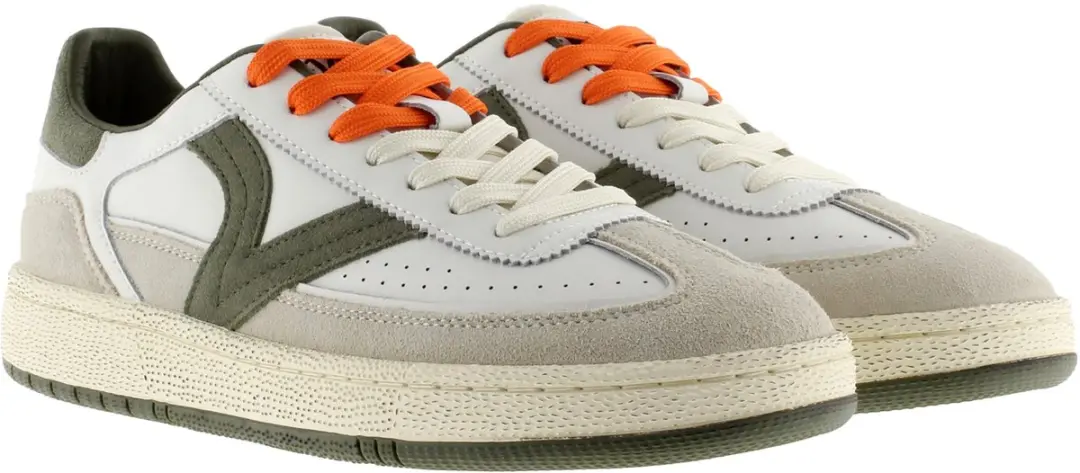 Leren sportschoenen