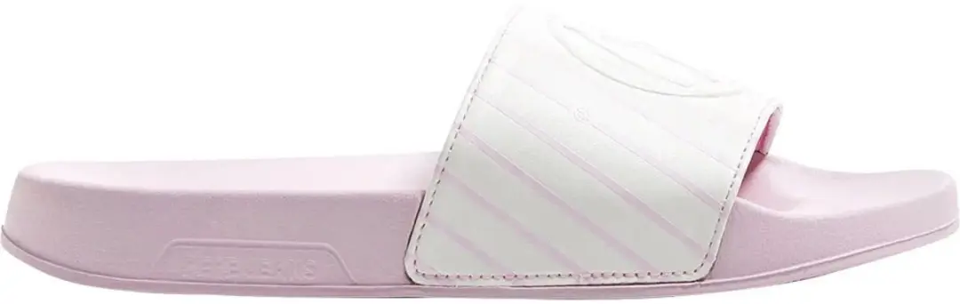 Pepe Jeans Slider Hayden Slippers Wit EU 38 Vrouw