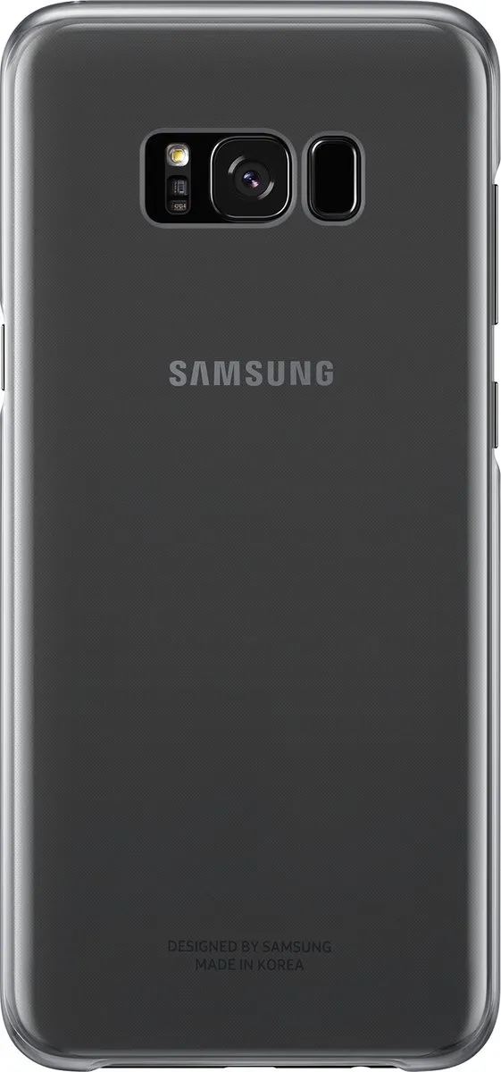 Samsung Clear Cover X-EF-QG955CBEGWW - Zwart