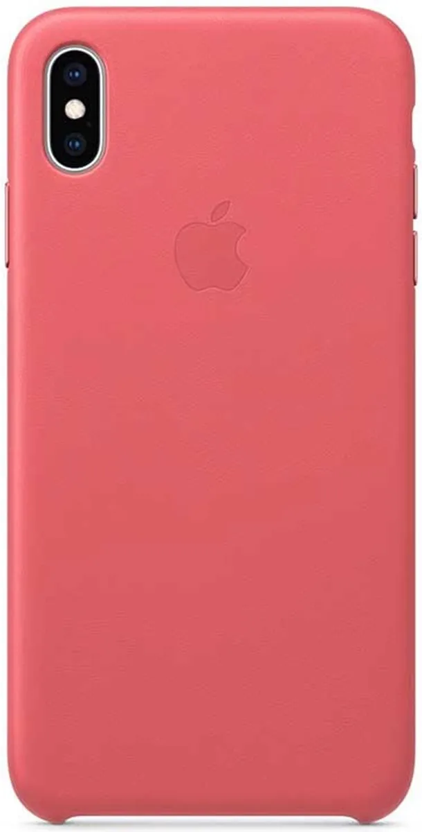 Apple iPhone Xs Max Leren Hoesje - Roze MTEX2ZM/A