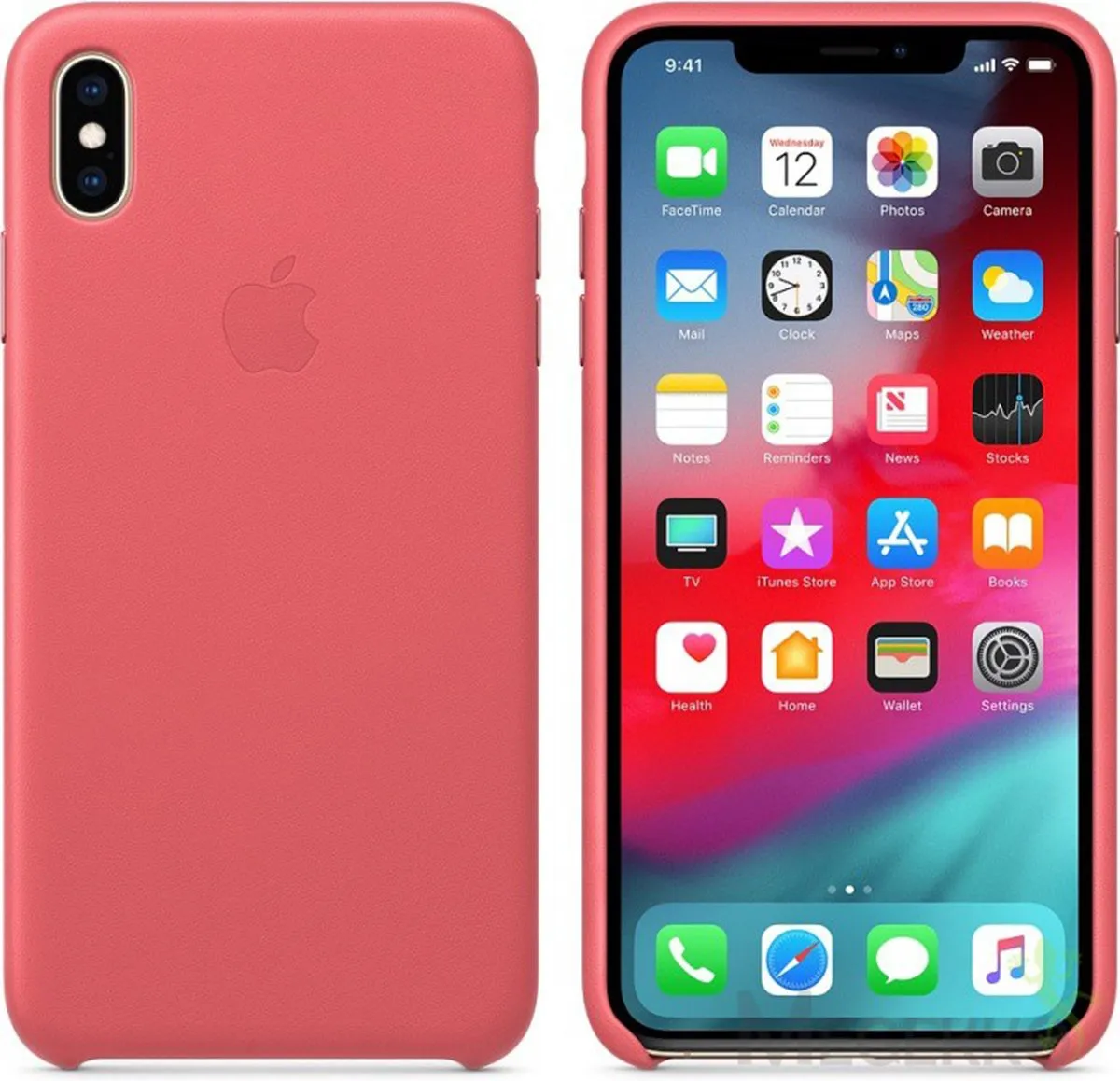 Apple iPhone Xs Max Leren Hoesje