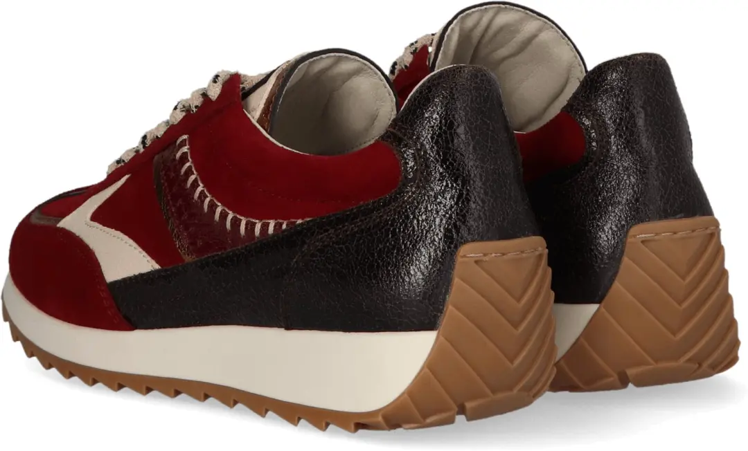 Piedi Nudi Harlem Sneakers Bordeaux - afbeelding 6 van 6