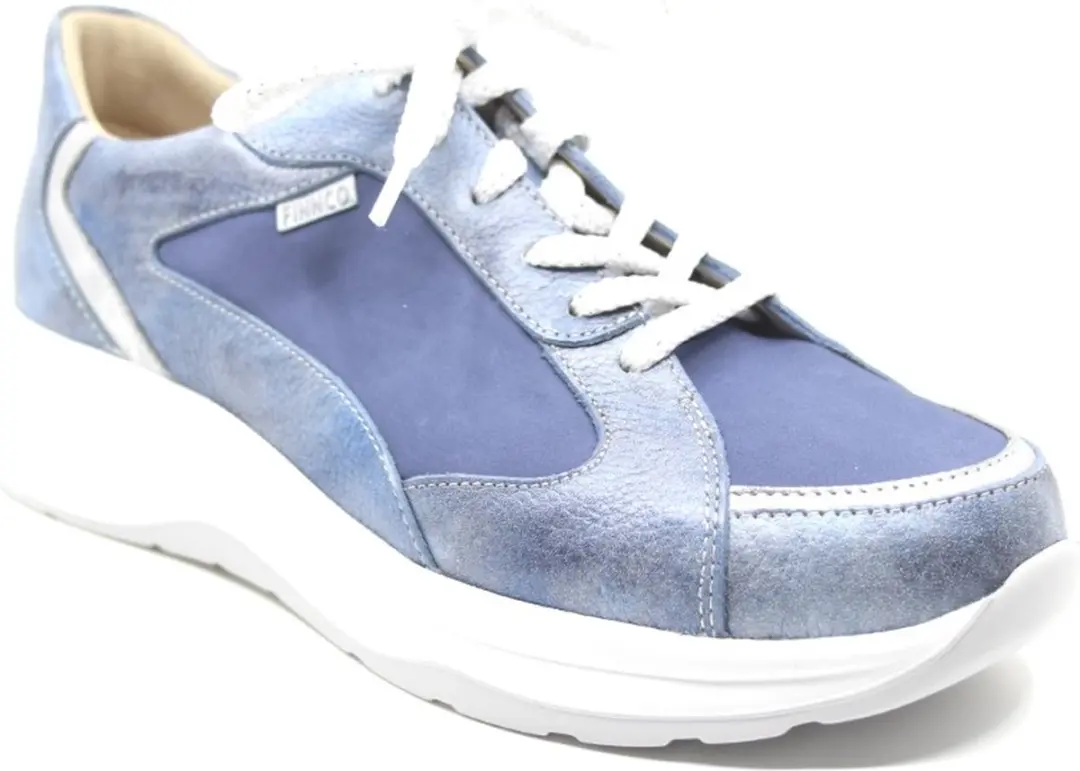 Finn Comfort Piccadilly Veterschoenen - jeansblauw - afbeelding 2 van 4