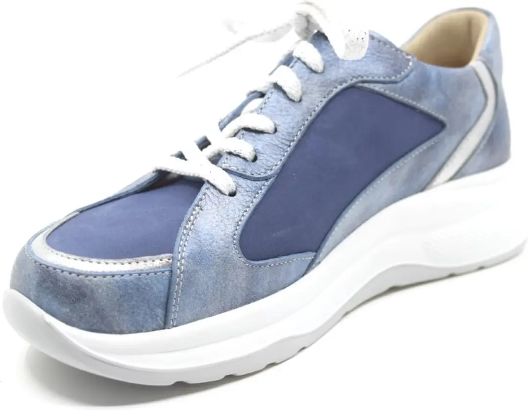 Finn Comfort Piccadilly Veterschoenen - jeansblauw - afbeelding 3 van 4