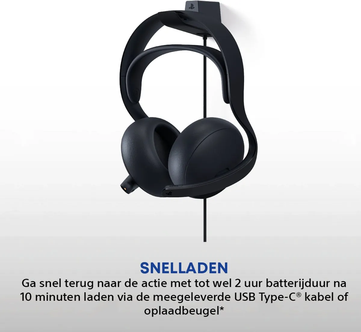 Sony PlayStation Pulse Elite 1000039805 Draadloze Headset - Midnight Black