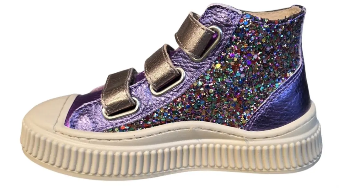 Beberlis Klittenbandschoenen - Paars - Maat 30 - afbeelding 5 van 5