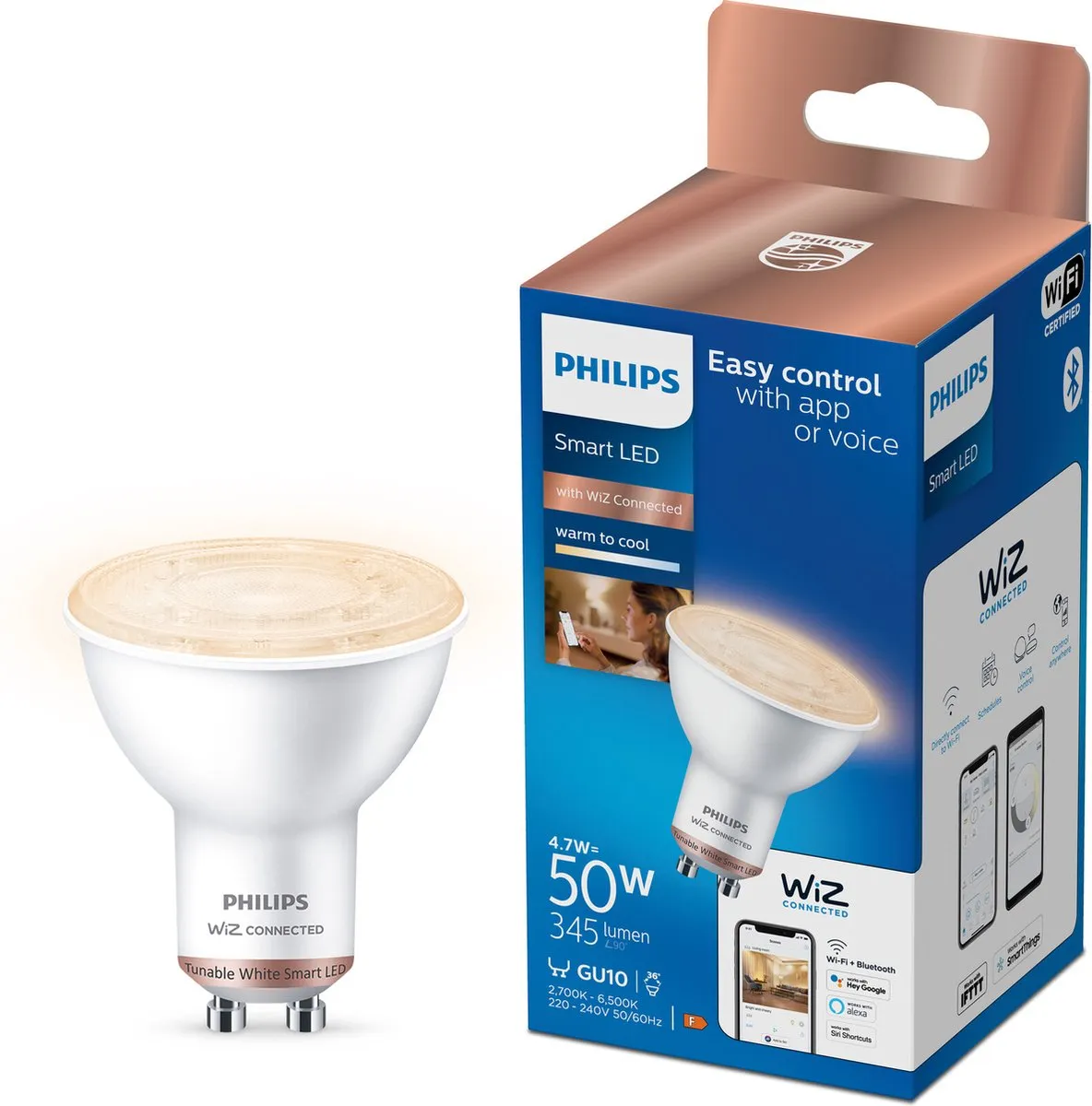 Philips Smart LED GU10 5W 400lm Spot