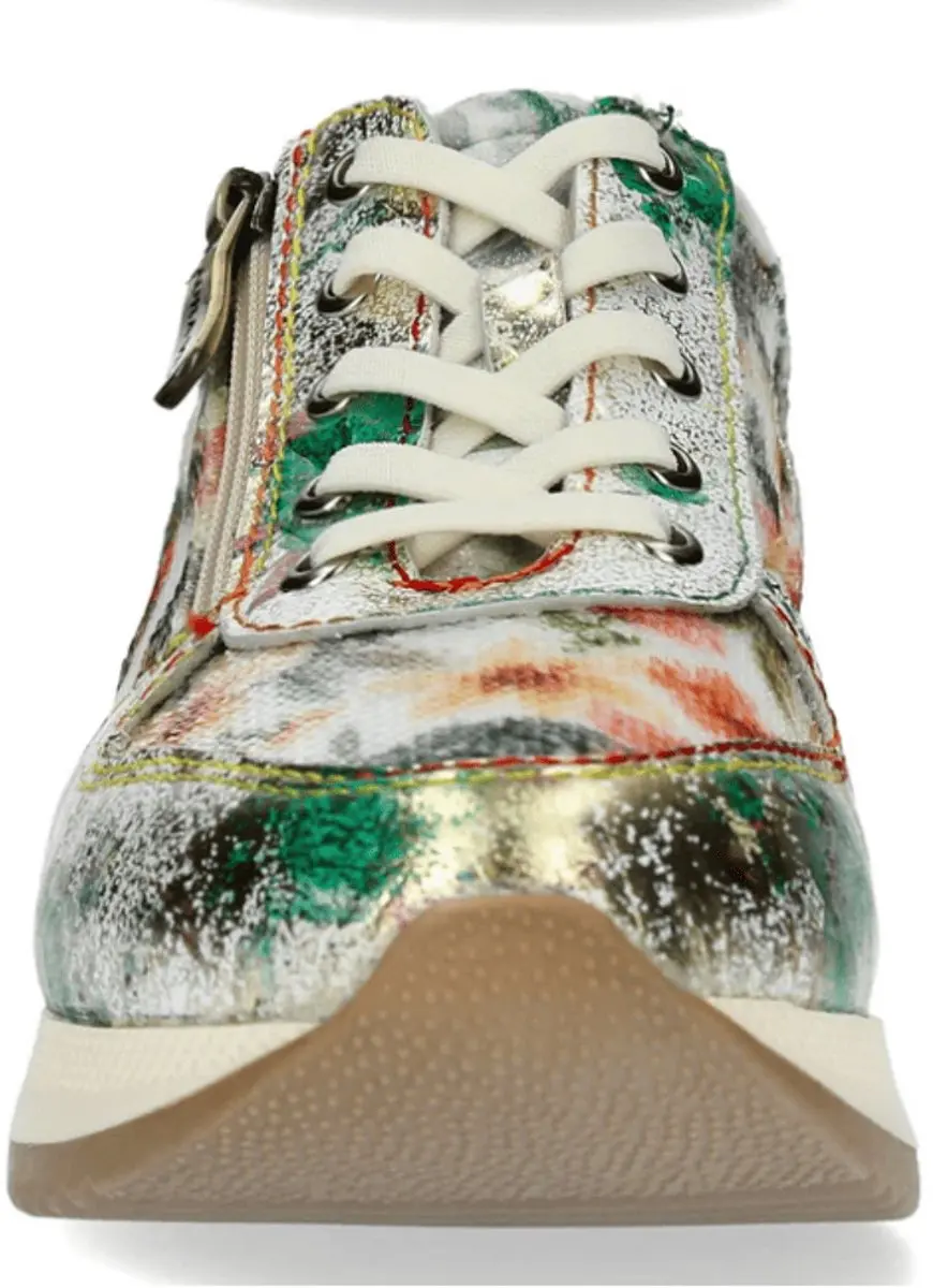 Laura Vita Gycmo 58 Vert Sneakers Multi Bloempatroon - afbeelding 6 van 6