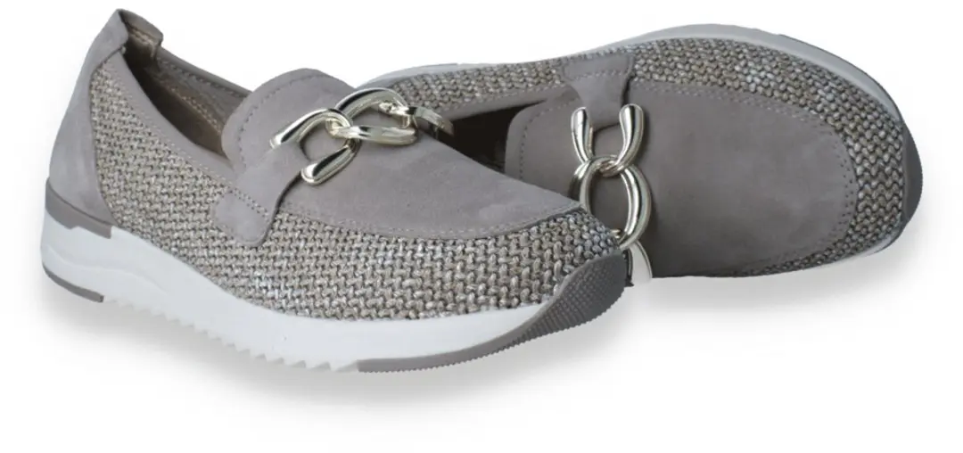 Caprice Instappers Dames Suede - Beige - 39 - afbeelding 5 van 6