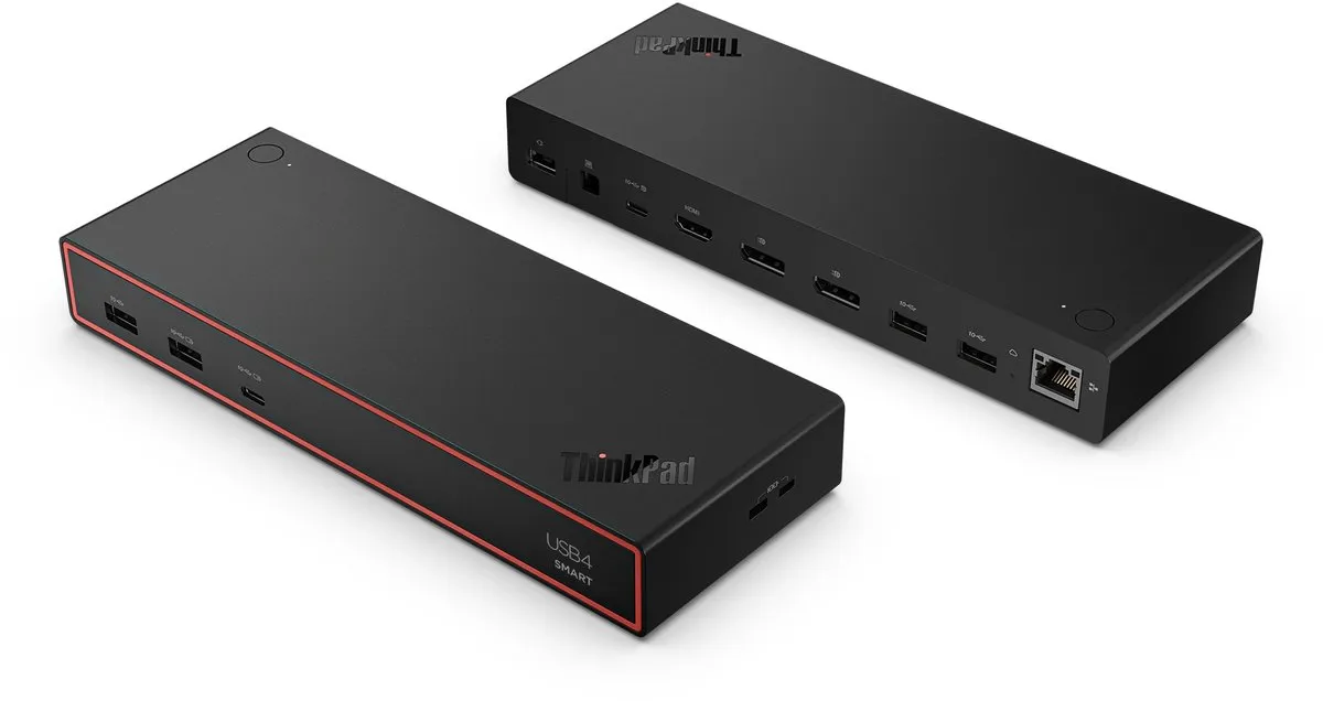 Lenovo ThinkPad USB4 Smart Dock 5500 40BC0135EU - Zwart