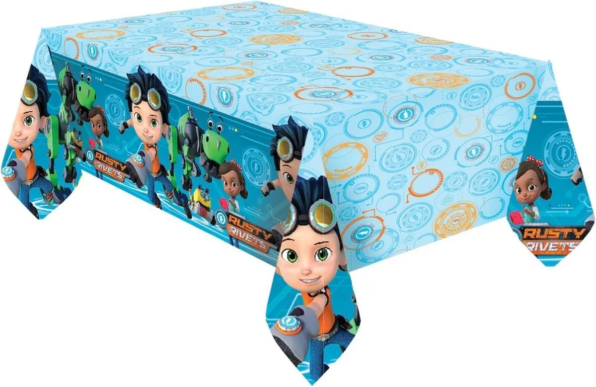 Nickelodeon Tafelkleed Rusty Rivets 120x180cm