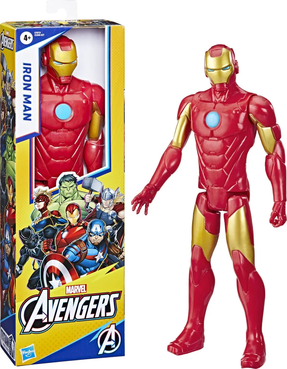 Marvel Avengers Titan Hero Iron Man Speelfiguur 30cm E7873ES0