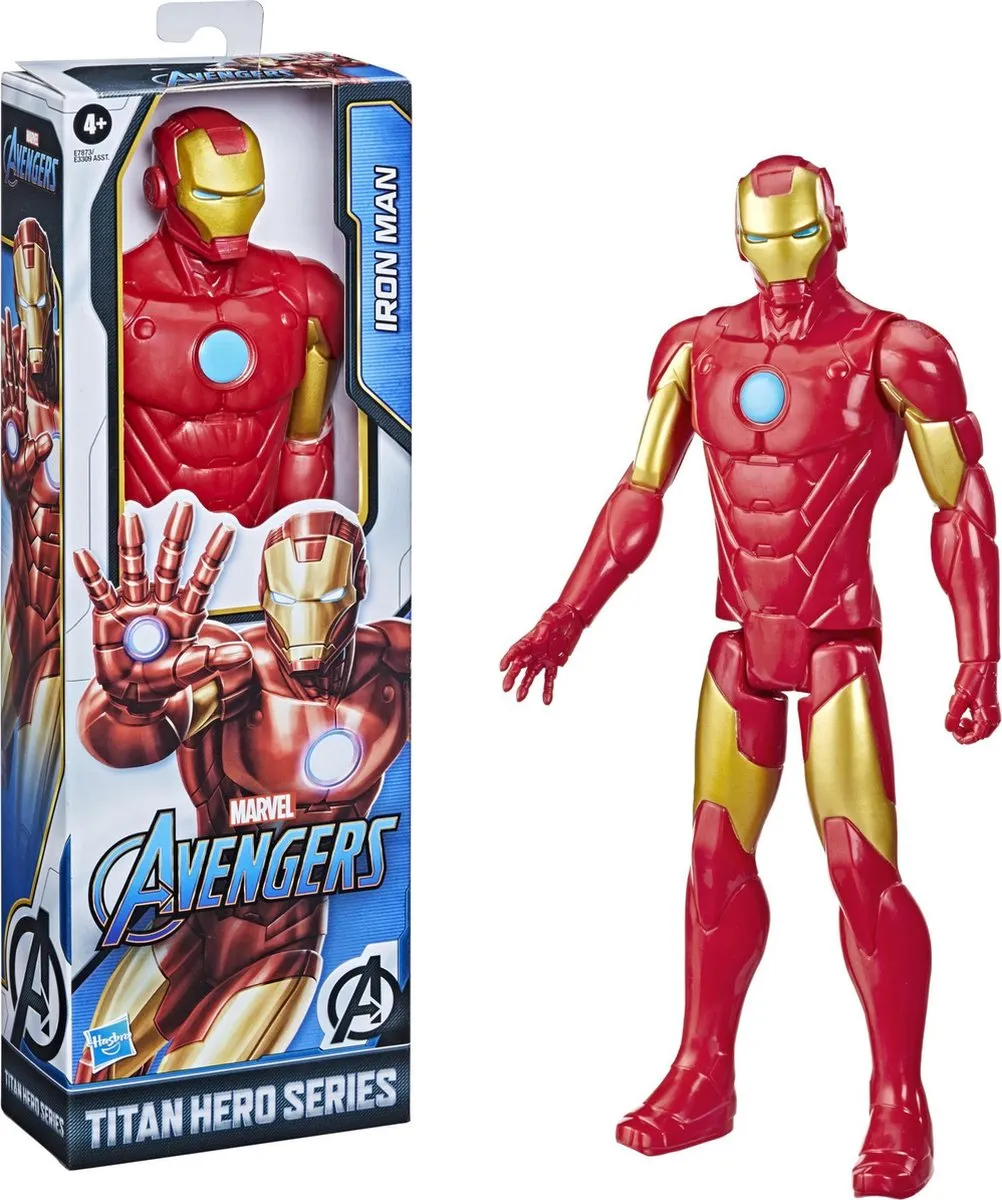 Marvel Avengers Titan Hero Iron Man Speelfiguur 30cm E7873ES0