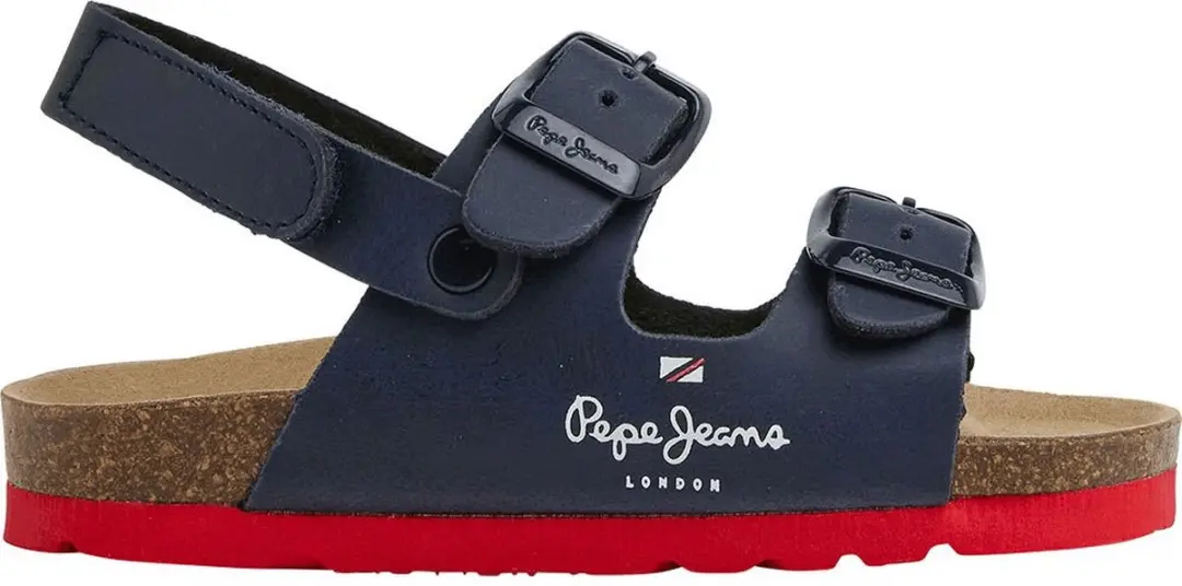 Pepe Jeans Bio Double Kansas Bk Sandalen Blauw EU 25 Jongen
