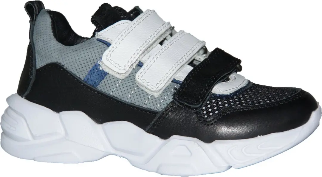 Track-Style 323335 Wijdte 6 Klittenbandschoenen - Maat 31 - Zwart - afbeelding 2 van 4
