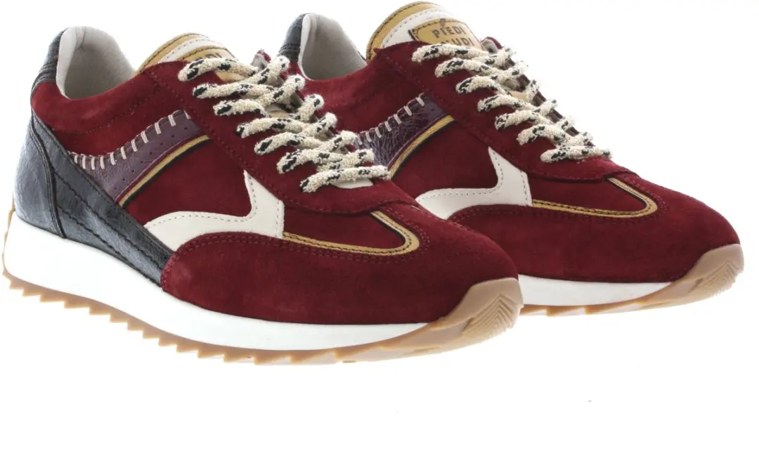 Piedi Nudi Harlem Sneakers - Bordeaux - Maat 40 - afbeelding 6 van 6