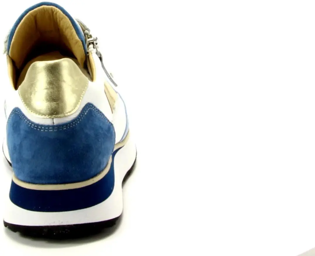 Footnotes Elke 1091 Sneakers - Wit/Blauw - 37 - afbeelding 3 van 4