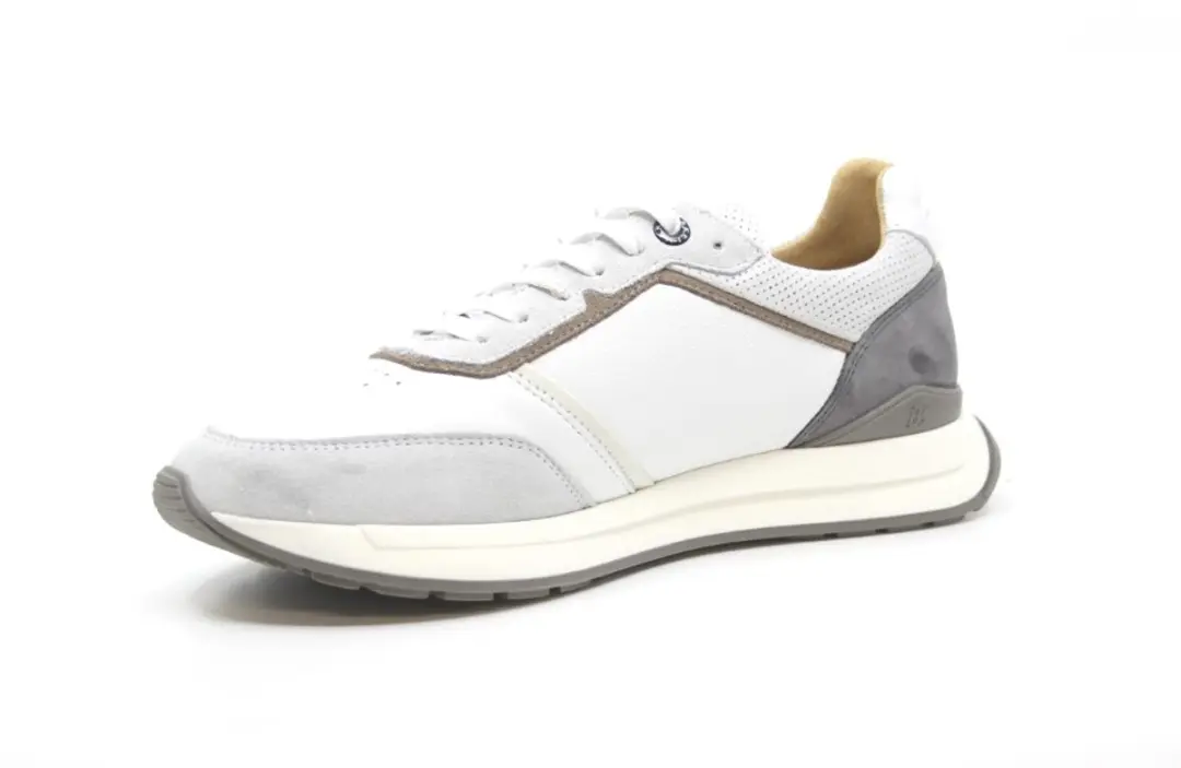 Berkelmans Hondo Sneakers 41 - Wit/Grijs - afbeelding 2 van 6