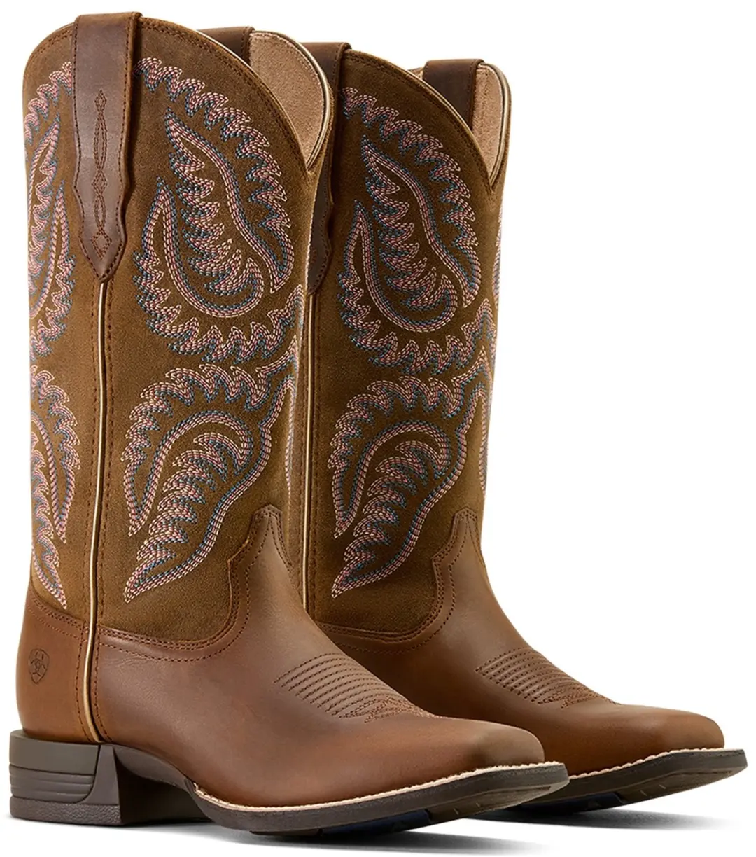 Ariat Cattle Caite Stretchfit Dameslaarzen Bruin 38.5 - afbeelding 6 van 6