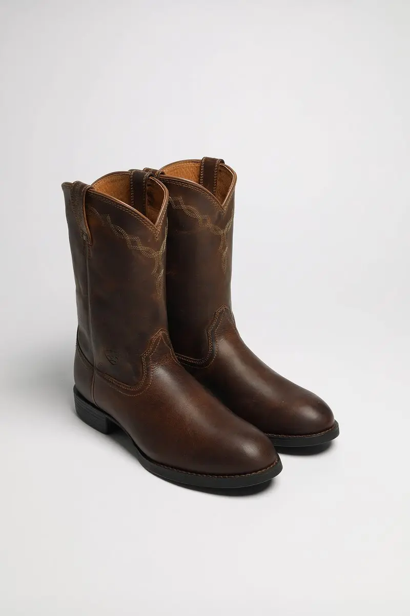 Ariat Heritage Roper Westernlaarzen - Bruin 41.5 - afbeelding 4 van 6