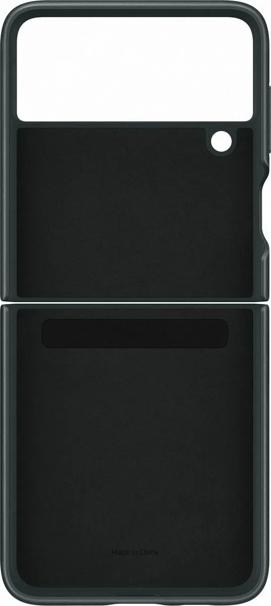 Samsung Galaxy Z Flip3 Lederen Hoesje - Groen EF-VF711LGEGWW - afbeelding 6 van 6