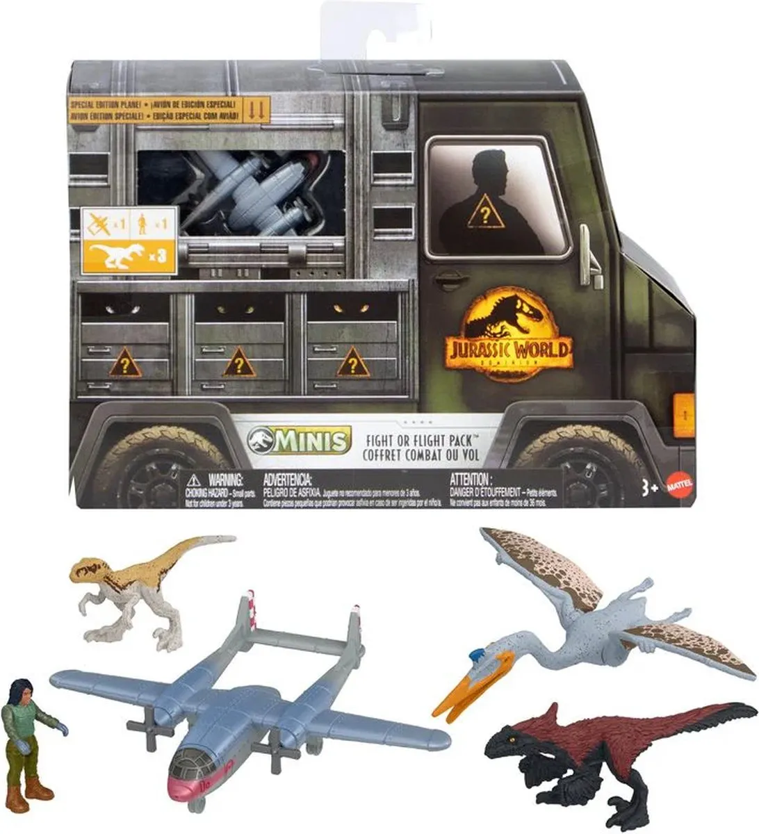 Jurassic World Dominion Minis Speelset 2rfw