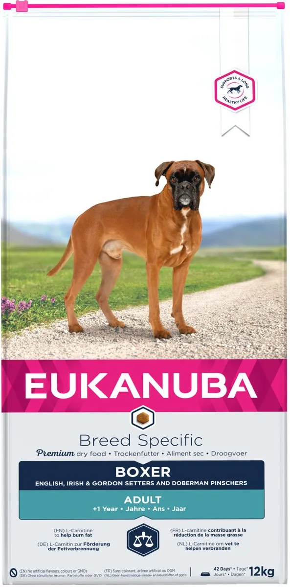 Eukanuba Boxer Kip Hondenvoer 12kg