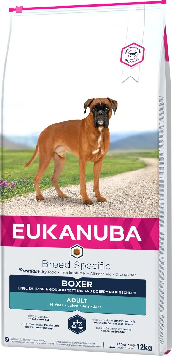 Eukanuba Boxer Kip Hondenvoer 12kg - afbeelding 6 van 6