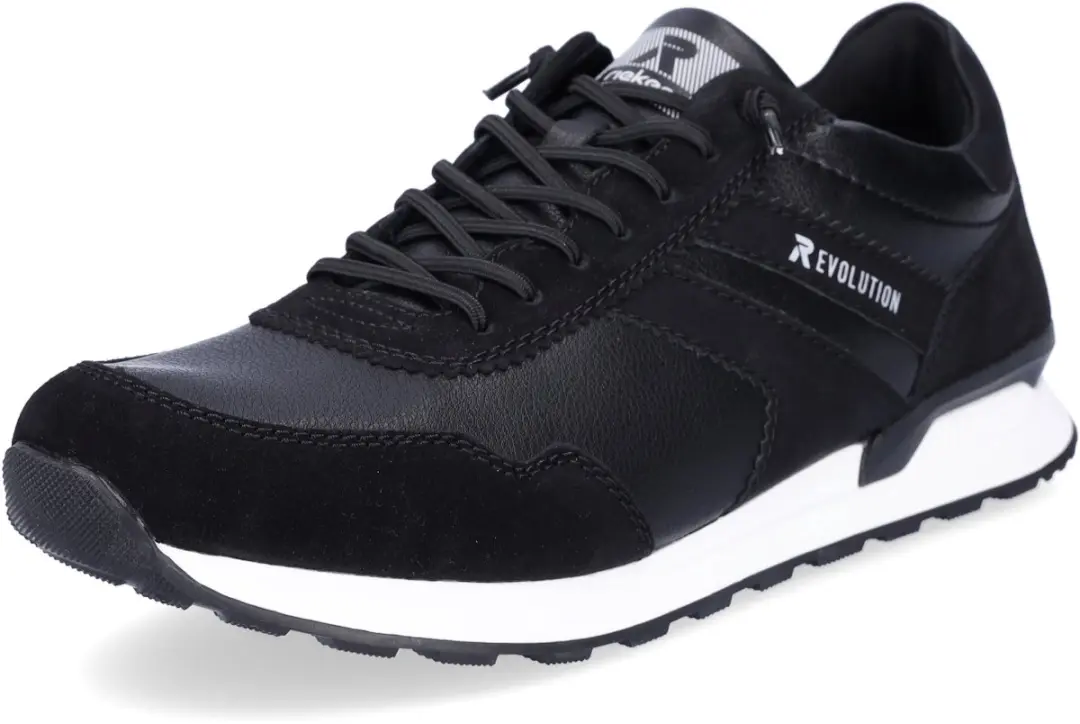 Rieker Evolution herensneaker zwart