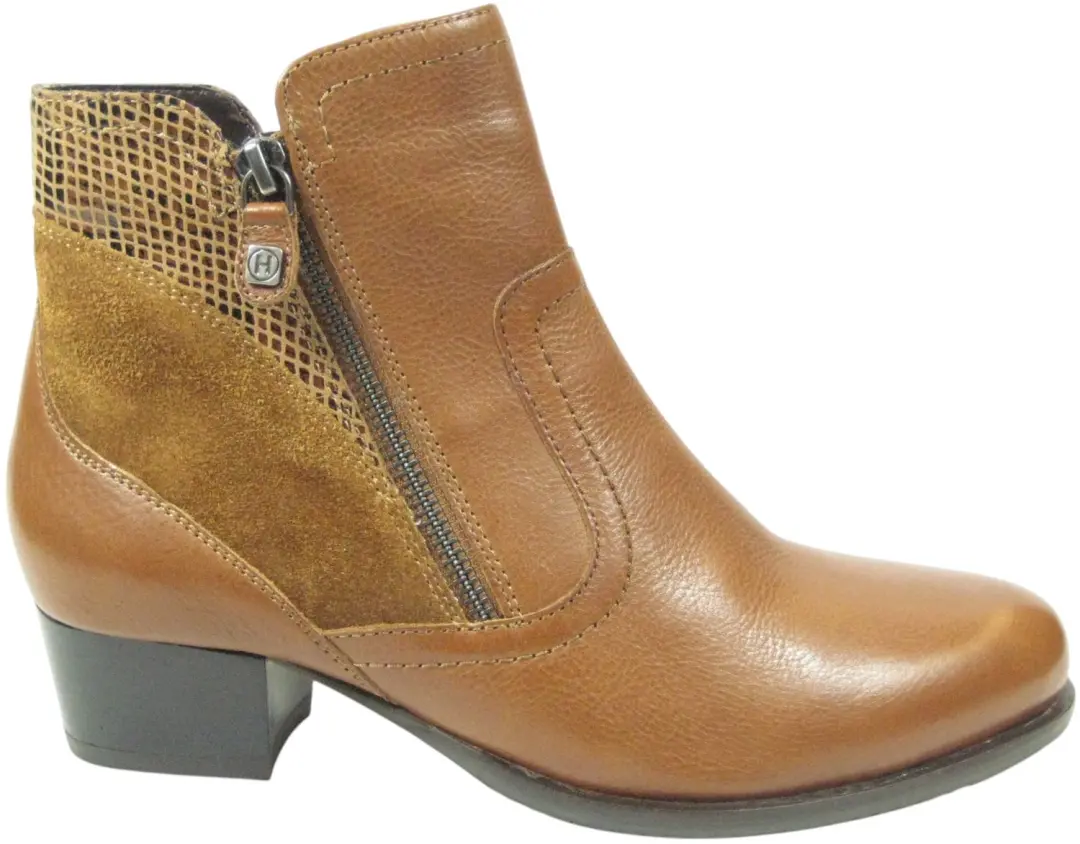 Helioform 231.021 Enkellaars Extra breed Cognac - afbeelding 6 van 6