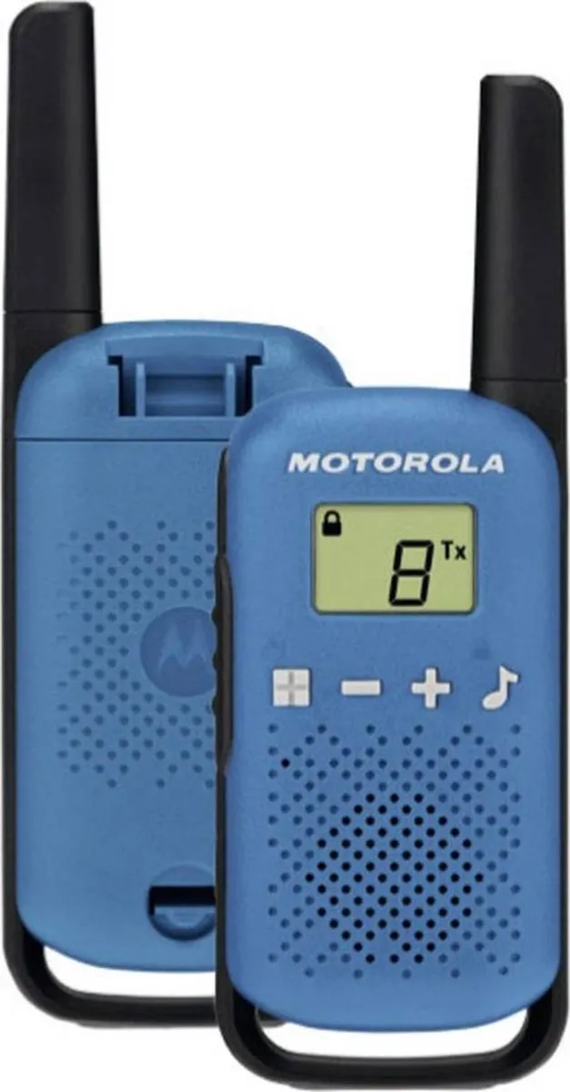 Motorola Talkabout T42 Twin Pack - 2 Stuks - Blauw
