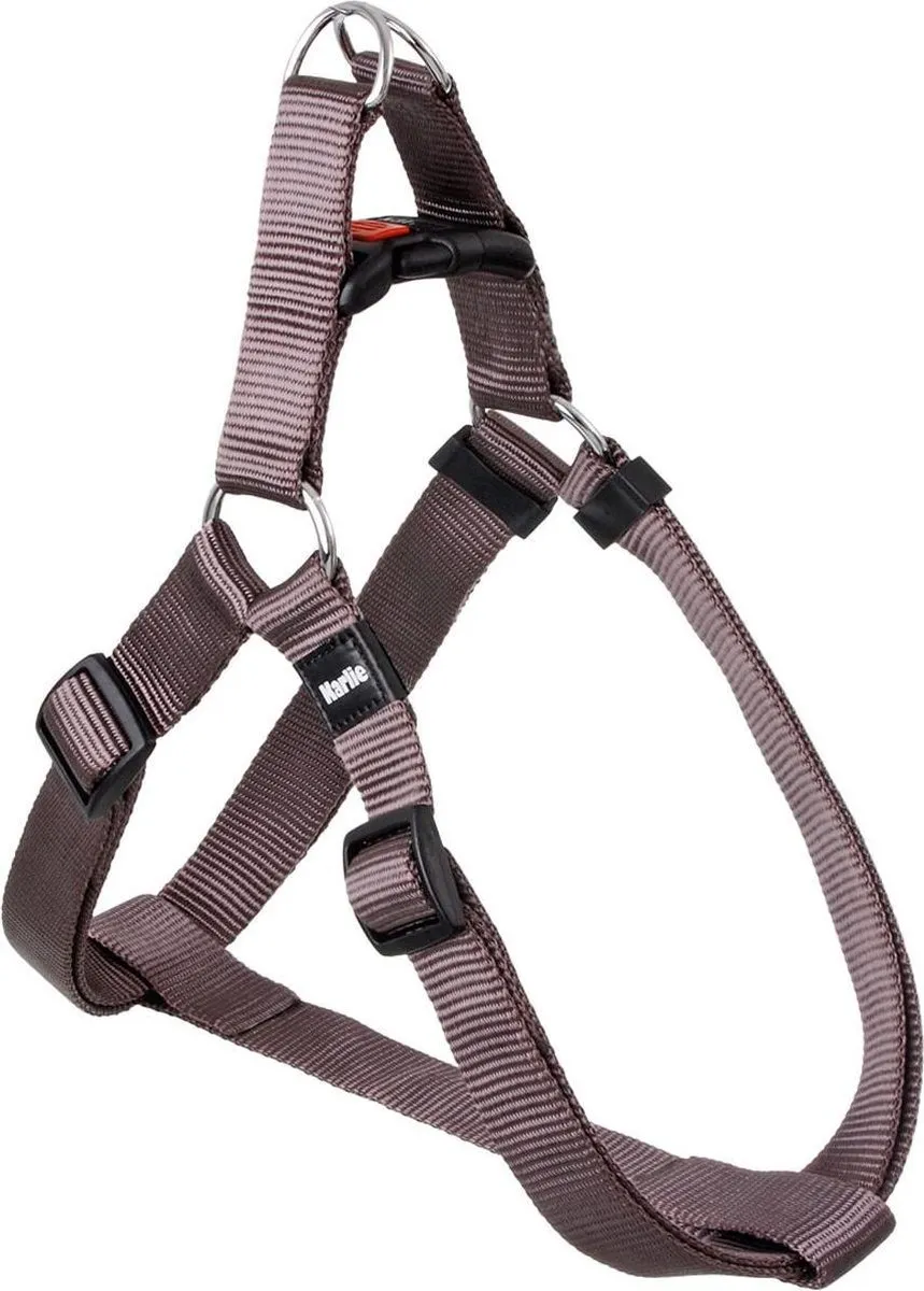 Flamingo Ziggi Step&go Hondenharnas - XS 20-35cm - Taupe
