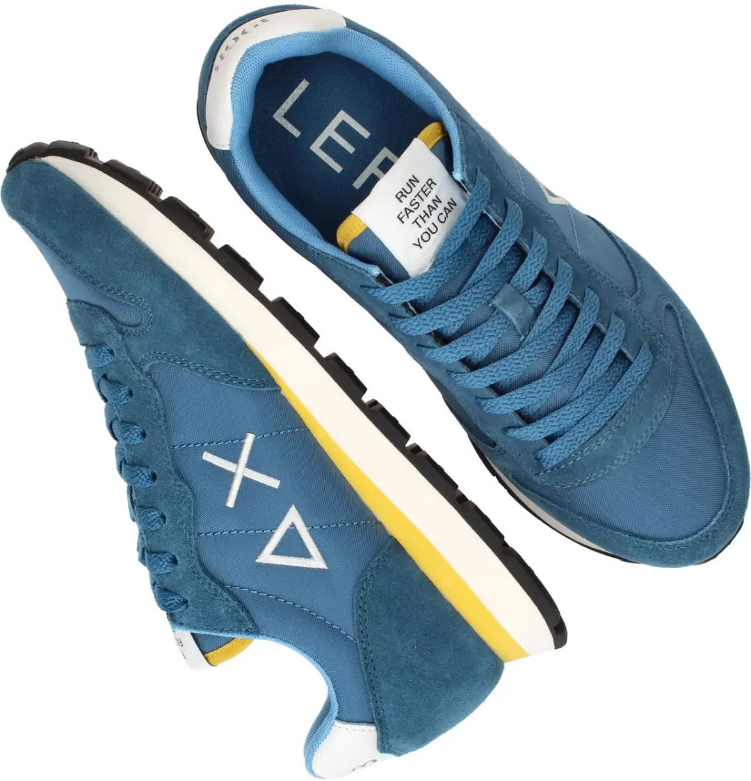 Sun68 Tom Solid Sneakers - Heren - Blauw - Maat 40 - afbeelding 5 van 6
