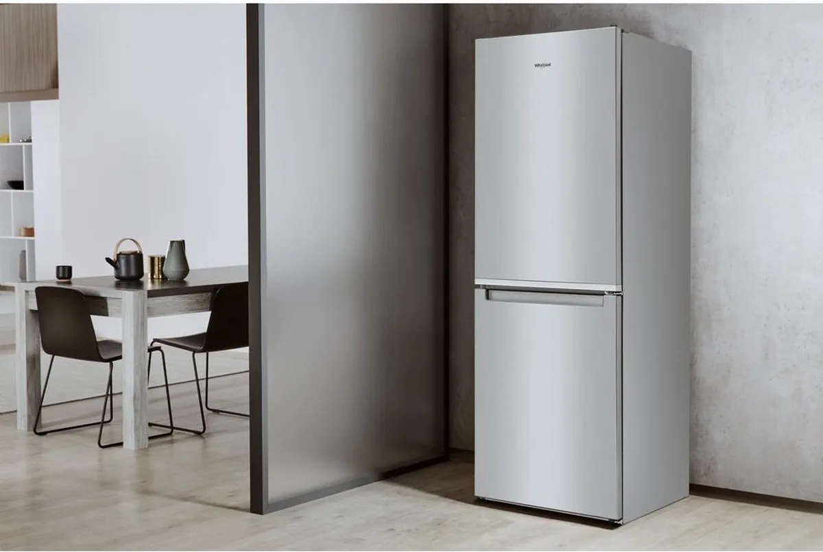 Whirlpool W5 721E OX Koel-vriescombinatie - 308L - Grijs - afbeelding 6 van 6