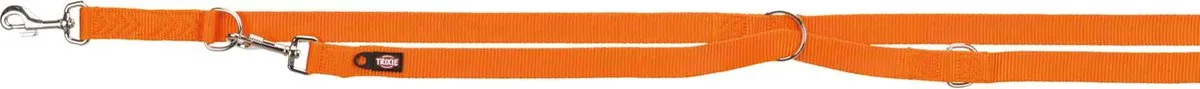 Trixie Hondenriem Premium Nylon Papaya - Oranje - afbeelding 3 van 5