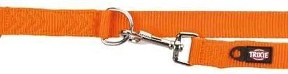 Trixie Hondenriem Premium Nylon Papaya - Oranje - afbeelding 5 van 5