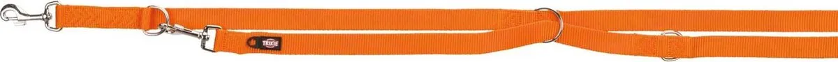 Trixie Hondenriem Premium Nylon Papaya - Oranje - afbeelding 2 van 5