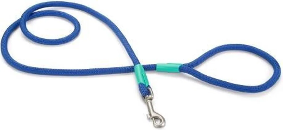 Beeztees Nylon Looplijn Nikra Rond Blauw 125x10cm