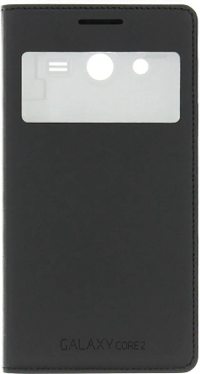 Samsung S-View Cover Galaxy Core 2 - Zwart