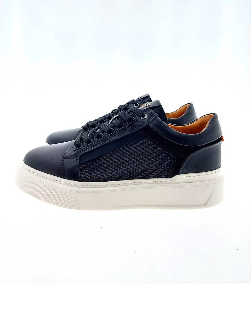 H32 Antonio sneaker zwart, 41 / 7