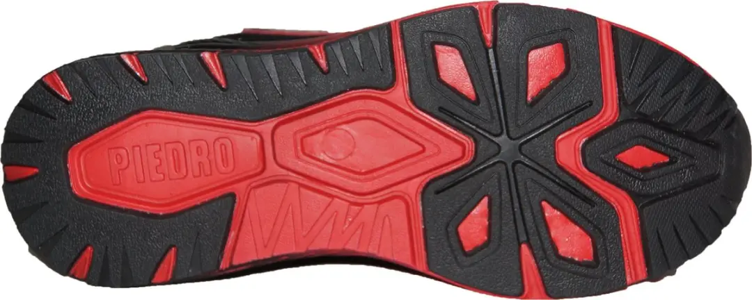 Piedro 1517006910 Sneakers 30 - Zwart/Rood - afbeelding 4 van 5