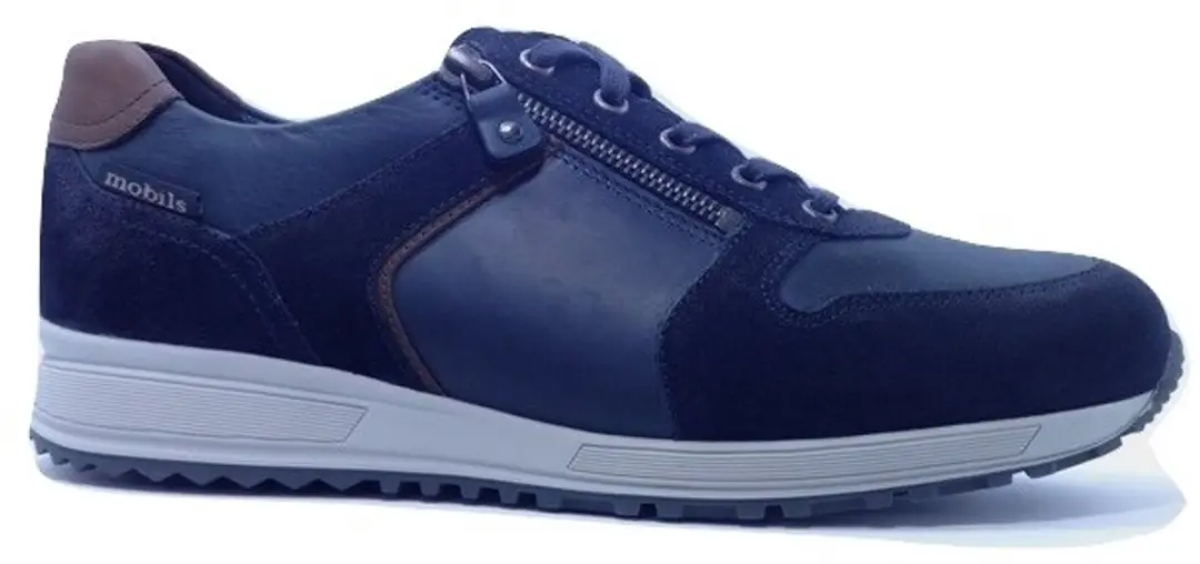 Mephisto Mobils Herve Sneakers Blauw 43