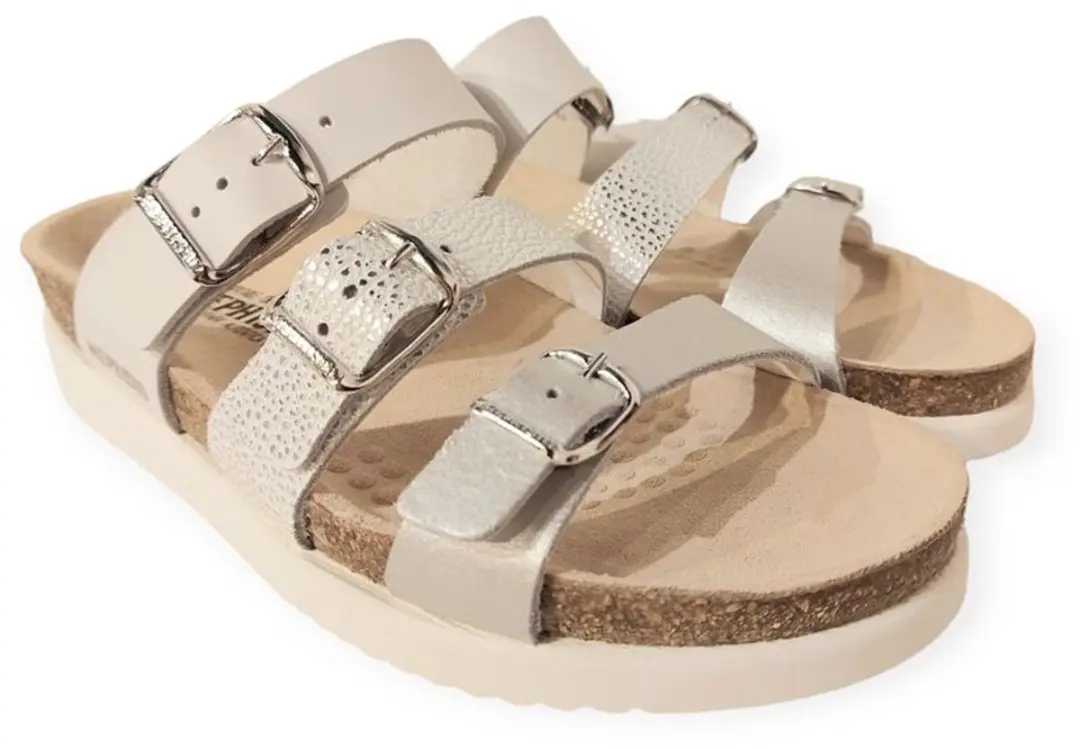 Mephisto Hyacinta Leren Dames Slippers