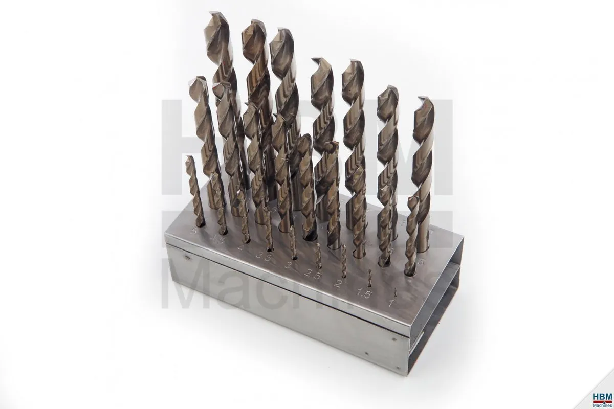 HBM RVS Borenstandaard 1-13mm