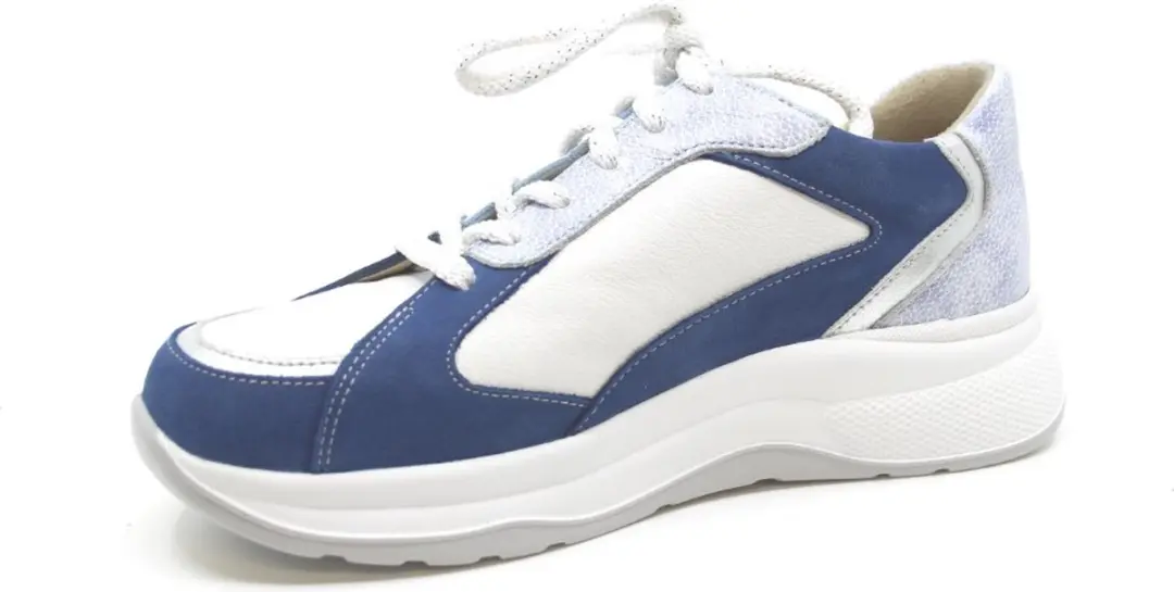 Finn Comfort Piccadilly Veterschoenen 41 - Wit Combi - afbeelding 2 van 6