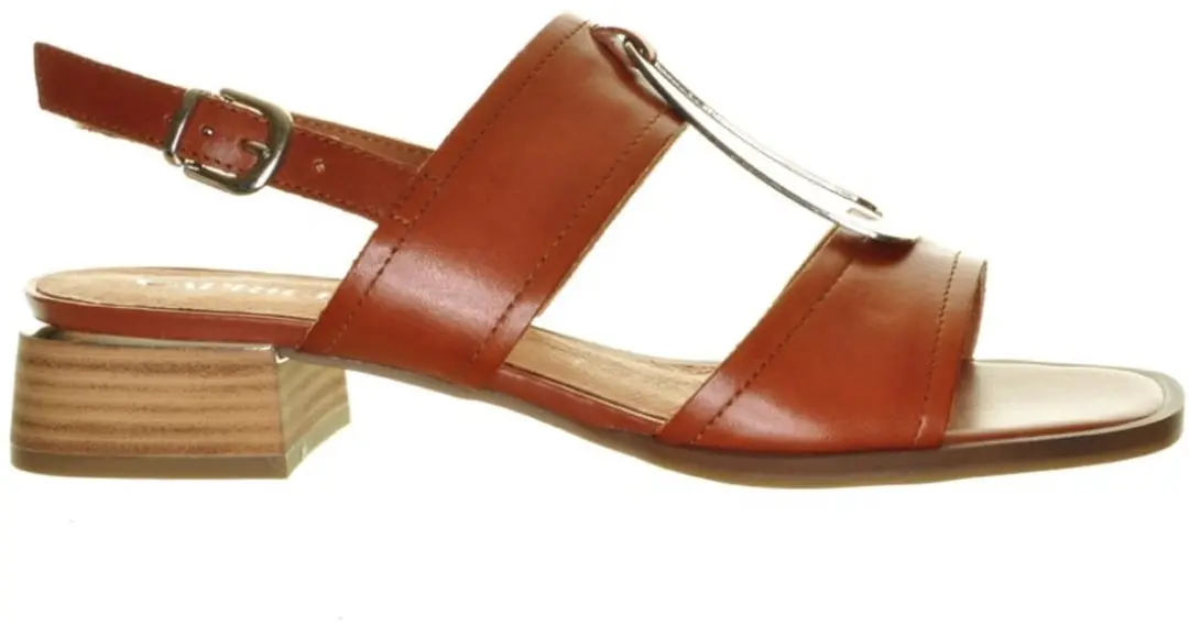 Caprice Sandalen Hakje Cognac maat 38