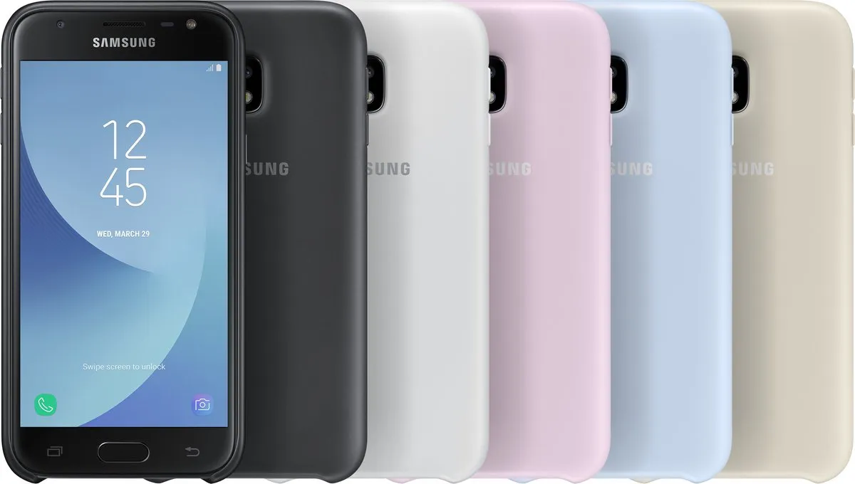 Samsung Dual Layer Cover J33087023601 - Zwart - afbeelding 6 van 6