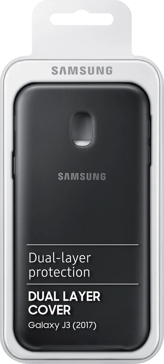 Samsung Dual Layer Cover J33087023601 - Zwart