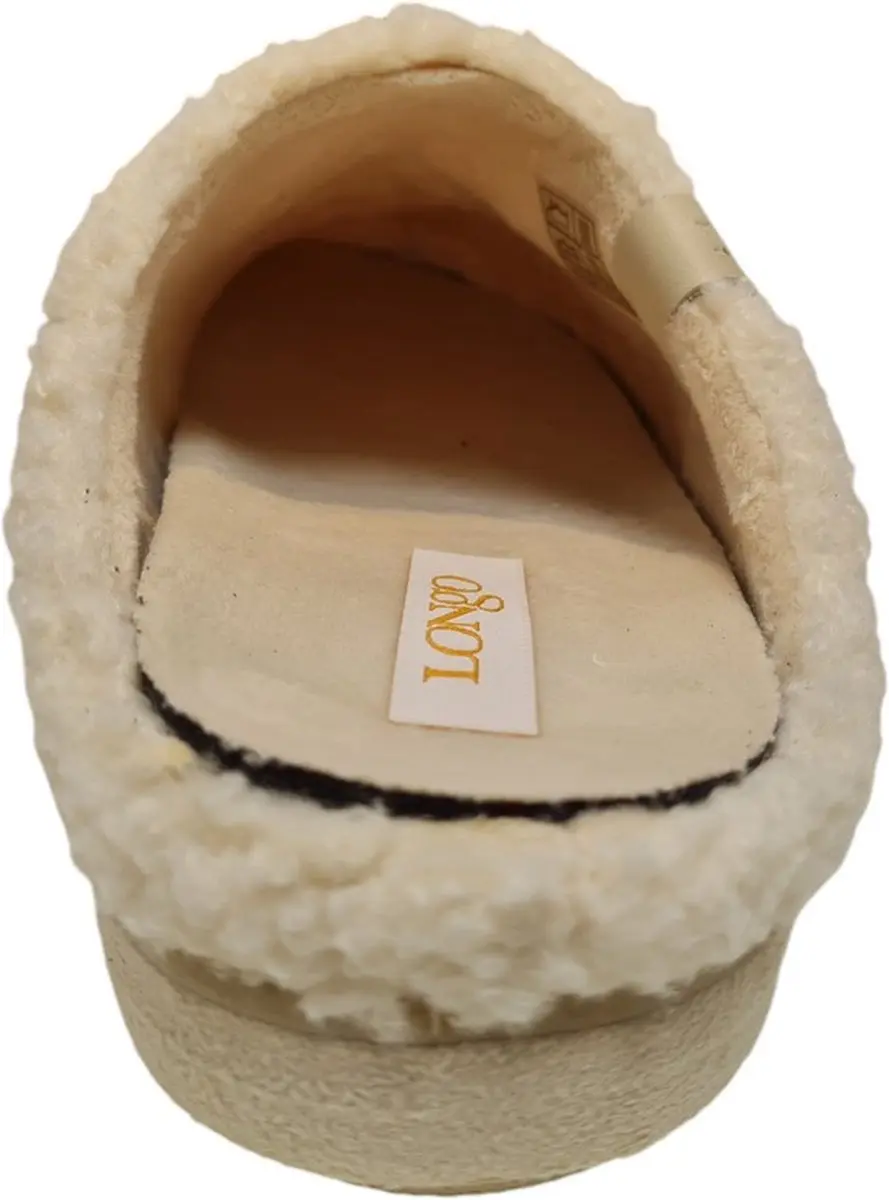 Longo1135454 Crudo Dames Instap Pantoffels - Beige - 37 - afbeelding 3 van 4